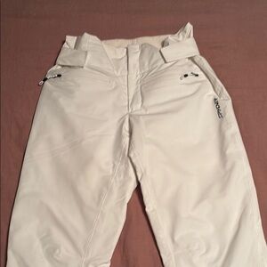 Spyder White Straight Leg Pants